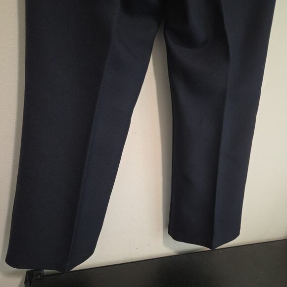 Wrangler Wrancher Dress Pants Mens 36x30 Navy Blue 82NV Boot Cut pre-owned - Picture 4 of 4